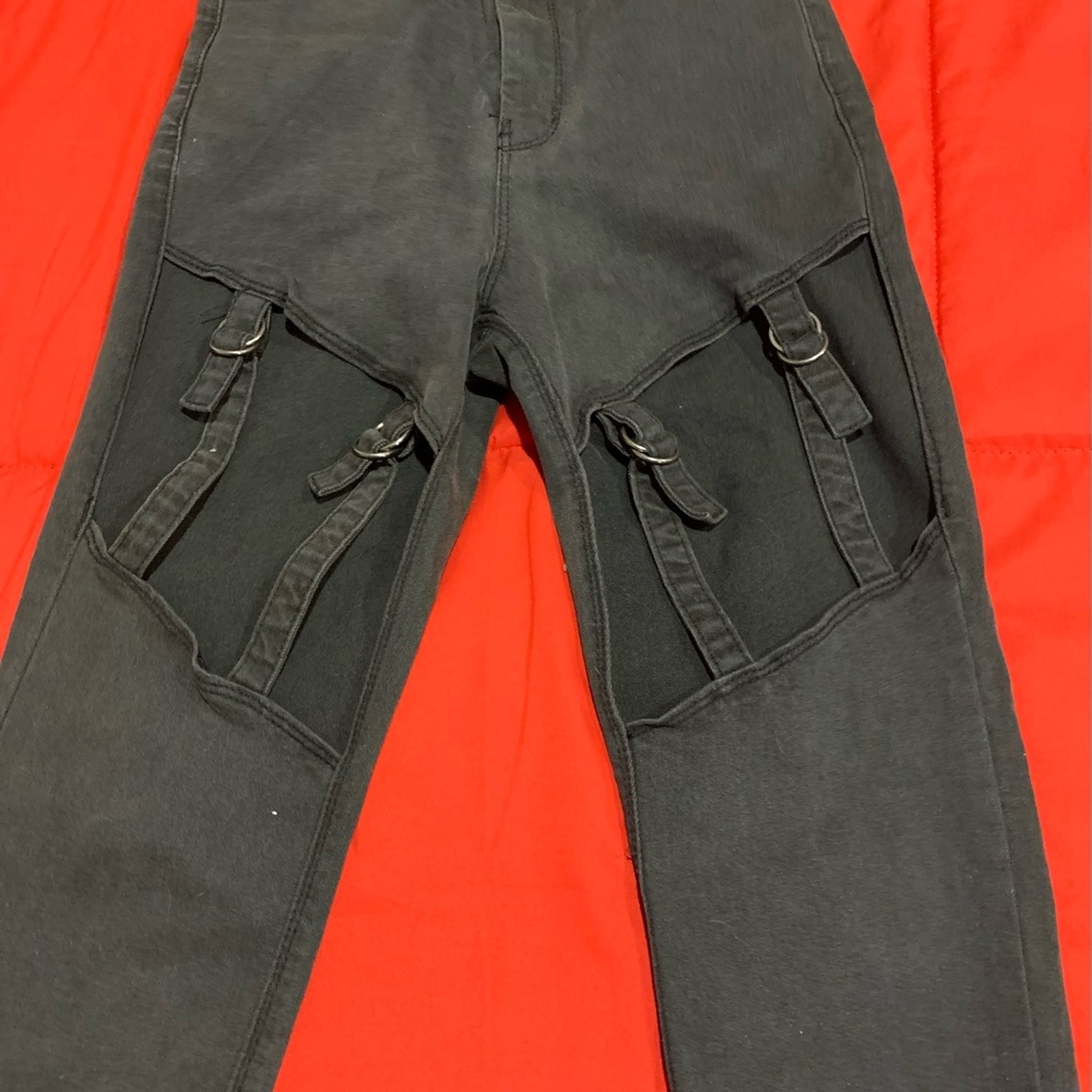 Men's Black Cargo Pants